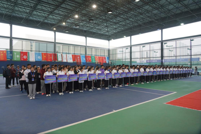 第27届中国大学生网球锦标赛分区赛（华中赛区）在黄冈师范学院开幕