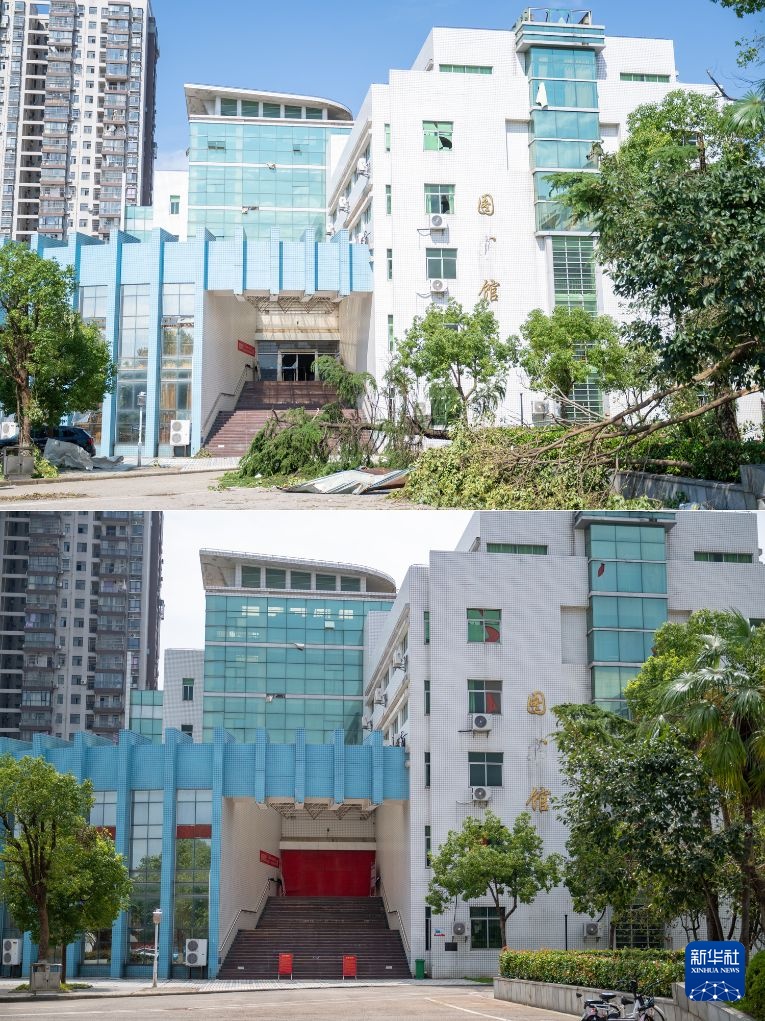 湖北黄冈：龙卷风灾后清理修复持续推进